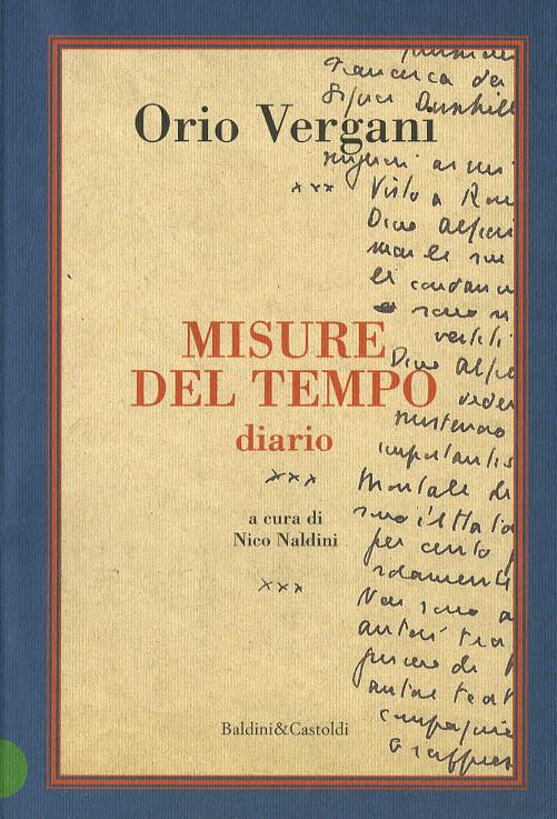 Misure del tempo. Diario