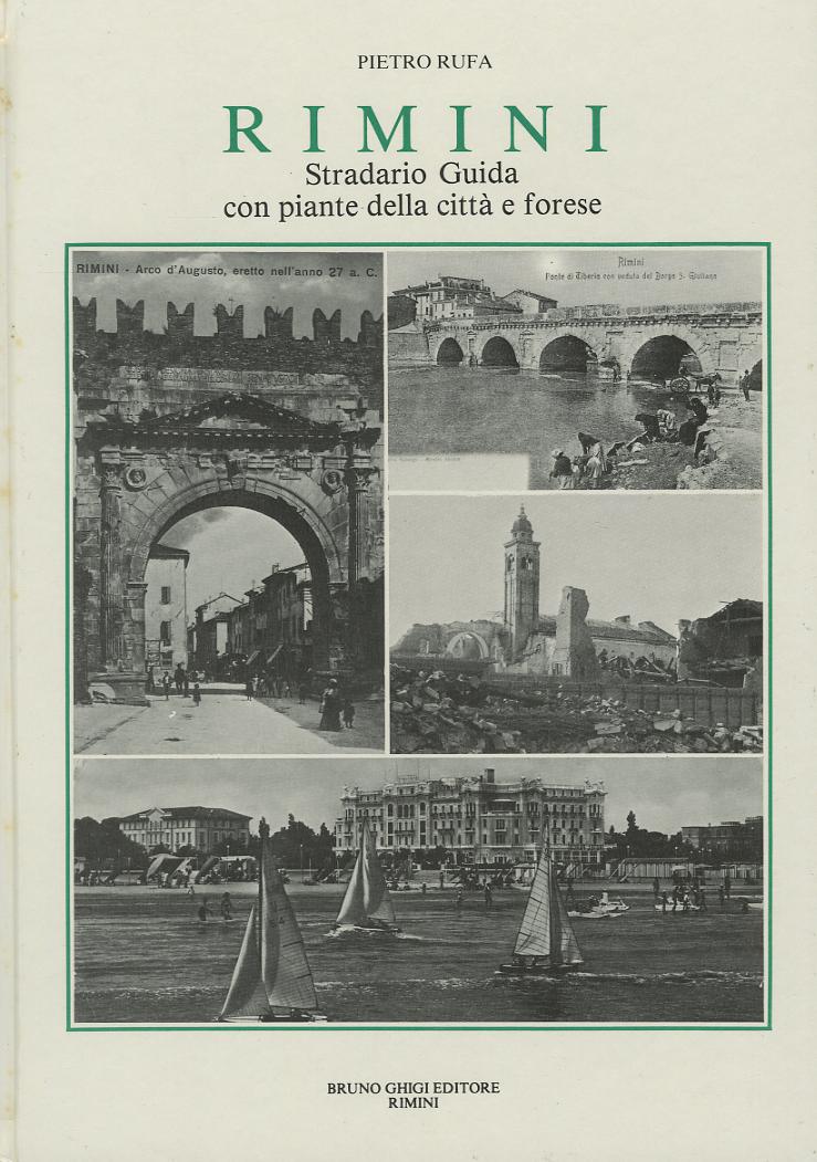 Rimini stradario guida con piante d