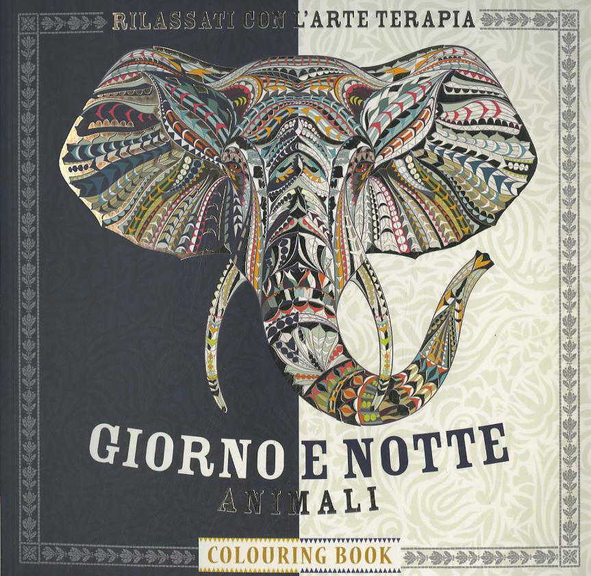 Giorno e notte animali. Colouring book