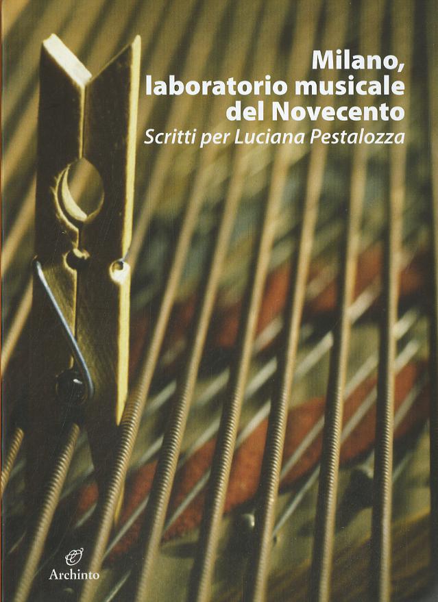 Milano, laboratorio musicale del Novecento. Scritti per Luciana Pestalozza. Con CD-ROM