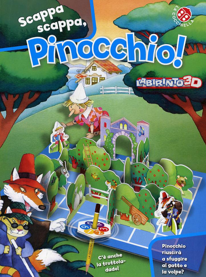 Scappa, scappa Pinocchio! Labirinto 3D