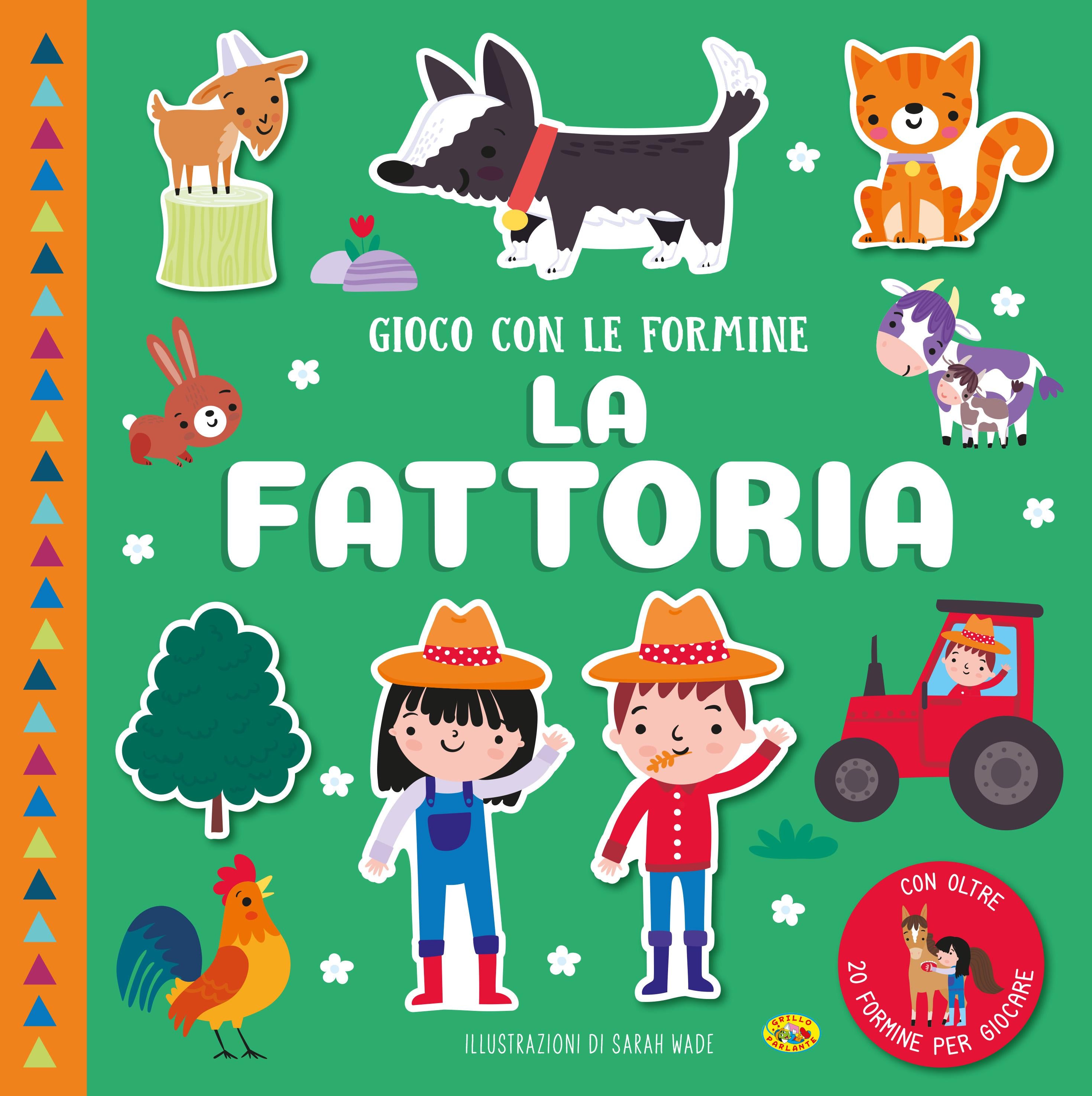 Fattoria. Gioco con le formine. Ediz. a colori. Con Gioco con le formine