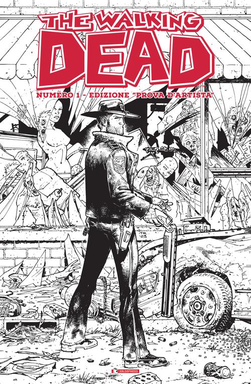 Prova d artista. The walking dead