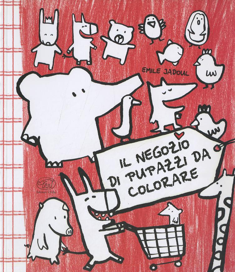 Negozio di pupazzi da colorare