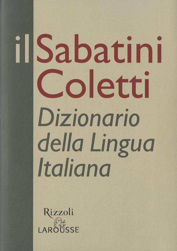 Sabatini coletti dizionario lingua