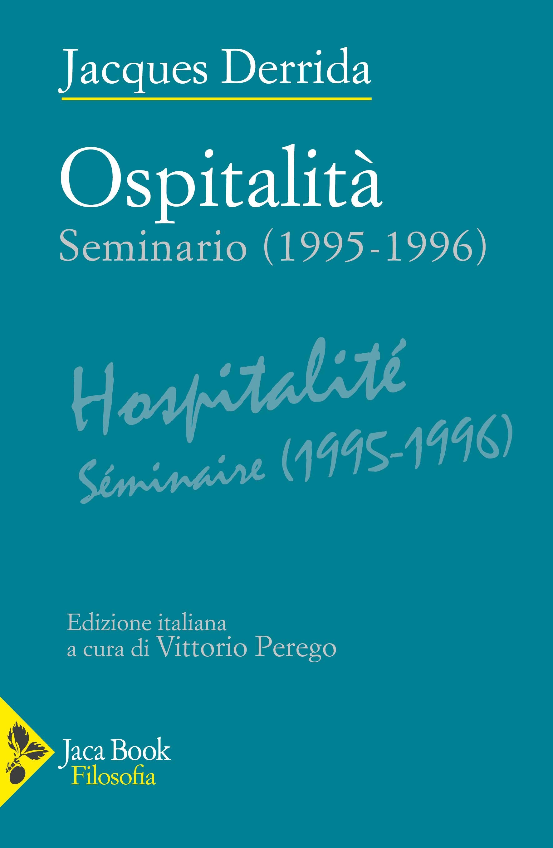 Ospitalita . Seminario (1995-1996)