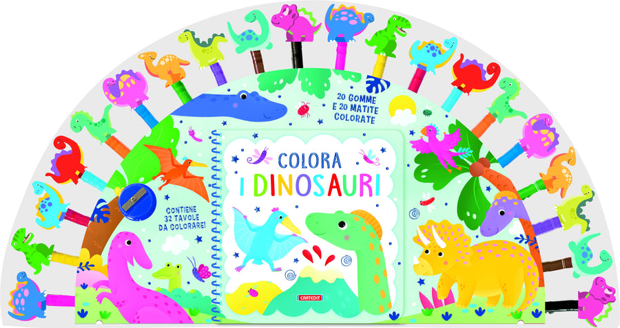 Colora i dinosauri