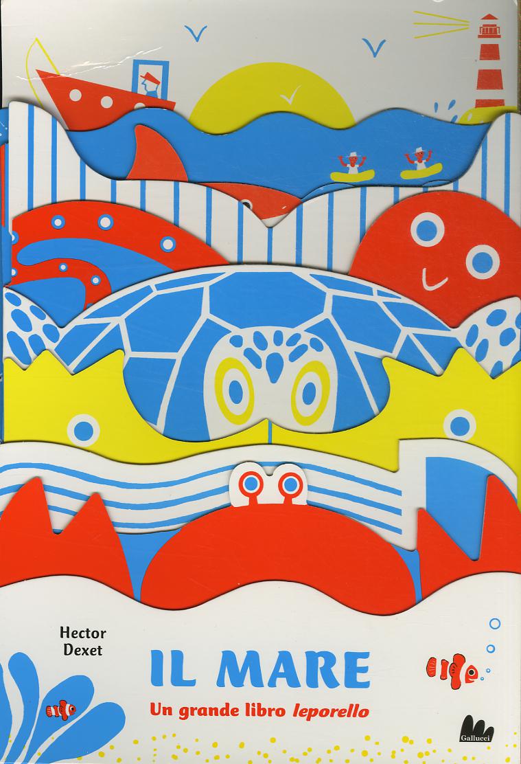Mare. Un grande libro leporello. Ediz. illustrata