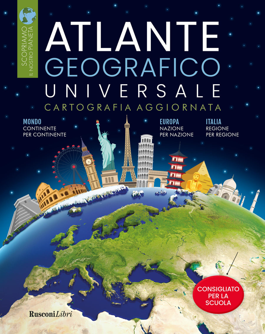 Atlante geografico universale. Ediz. a colori