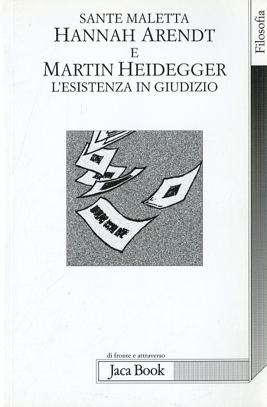 Hannah Arendt E Martin Heidegger. L