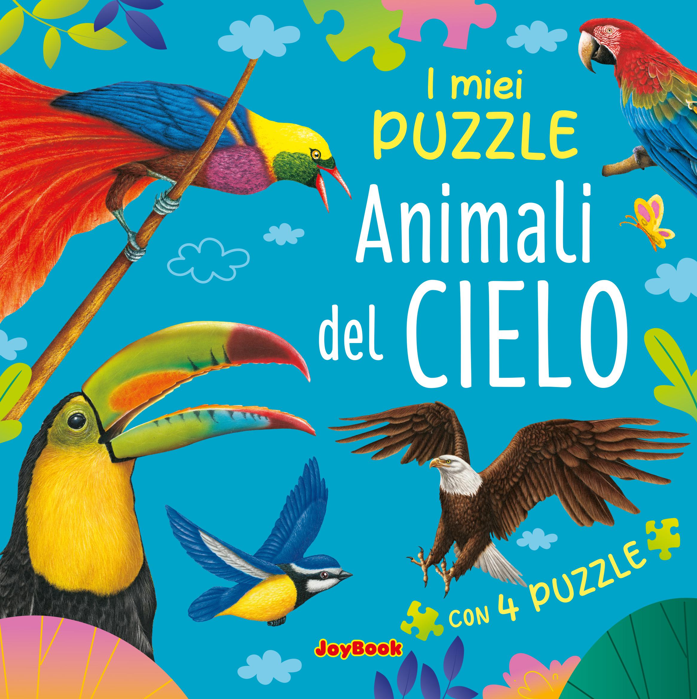 Animali del cielo. Libro puzzle. Ediz. a colori