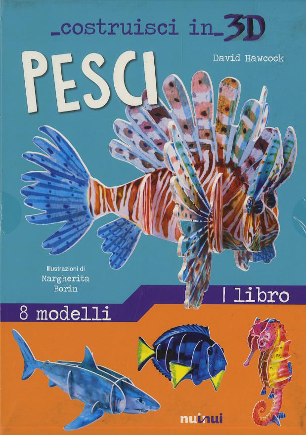 Pesci. Costruisci in 3D. Con gadget
