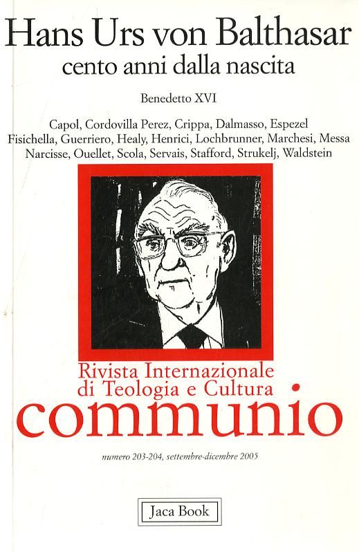 Hans Urs Von Balthasar (Fc). Cento