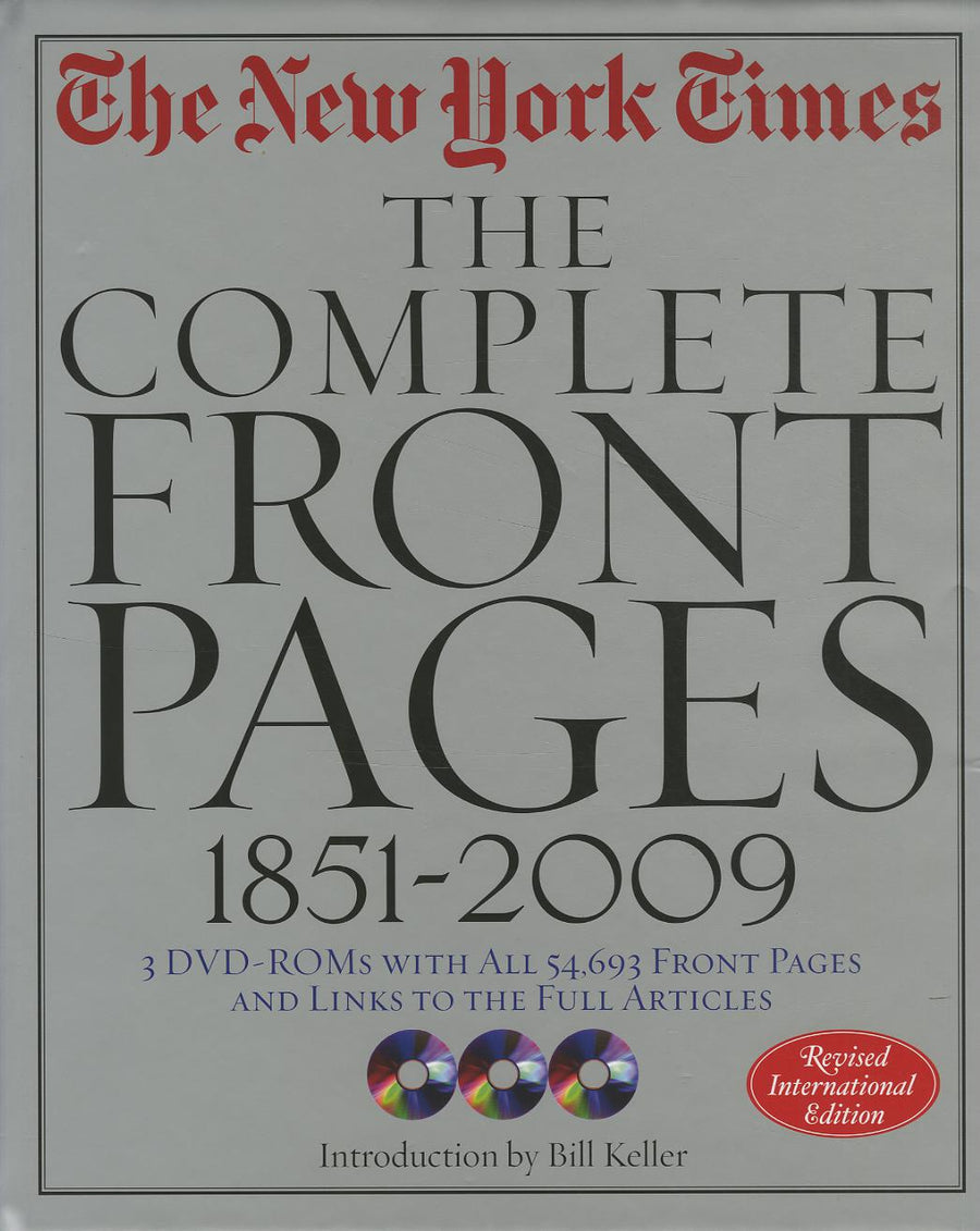 New York Times complete front pages. Ediz. inglese