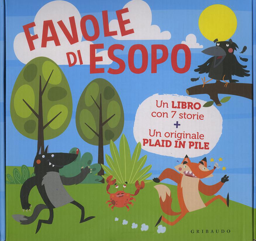 Favole di Esopo. Ediz. a colori. Con plaid in pile