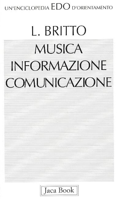 Musica, Informazione, Comunicazione