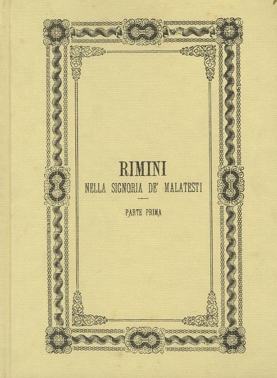 Rimini nella signoria de' malatesti