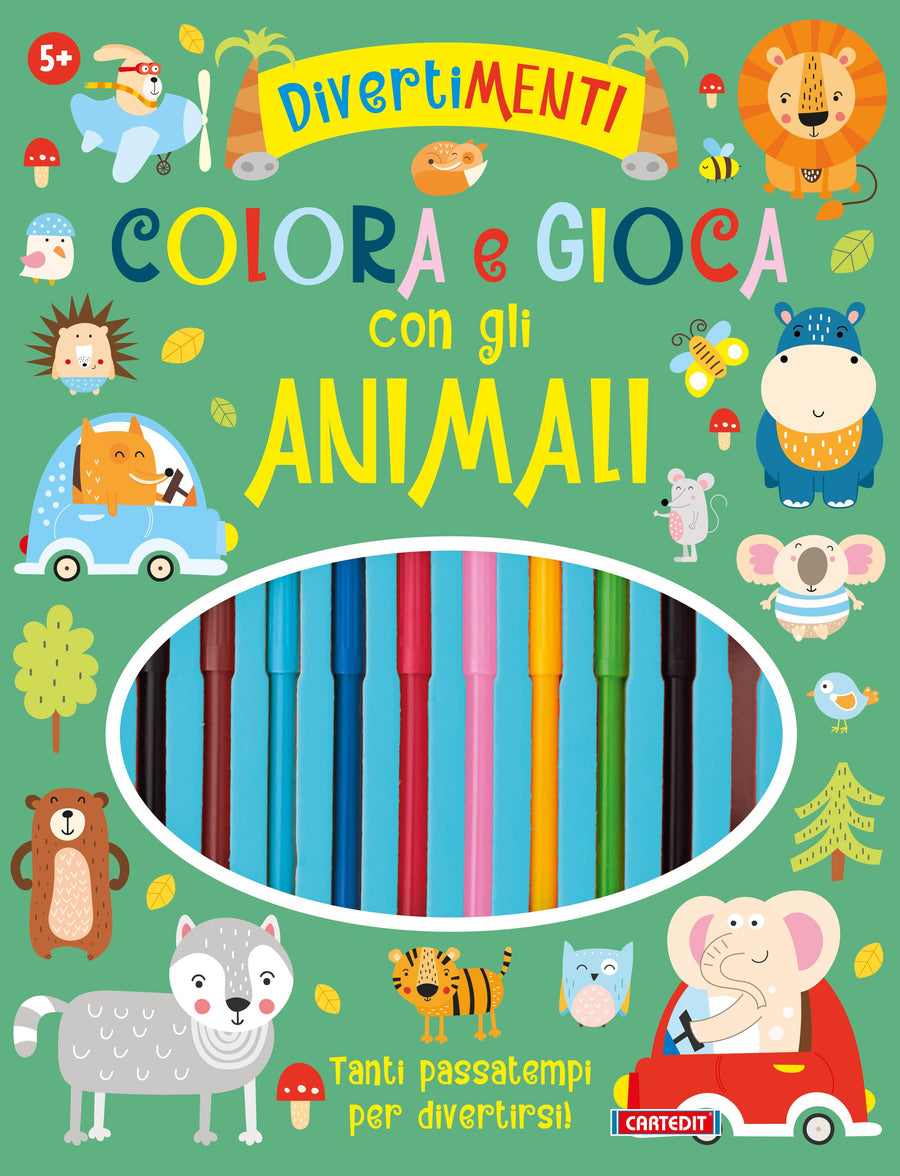 Colora e gioca con gli animali