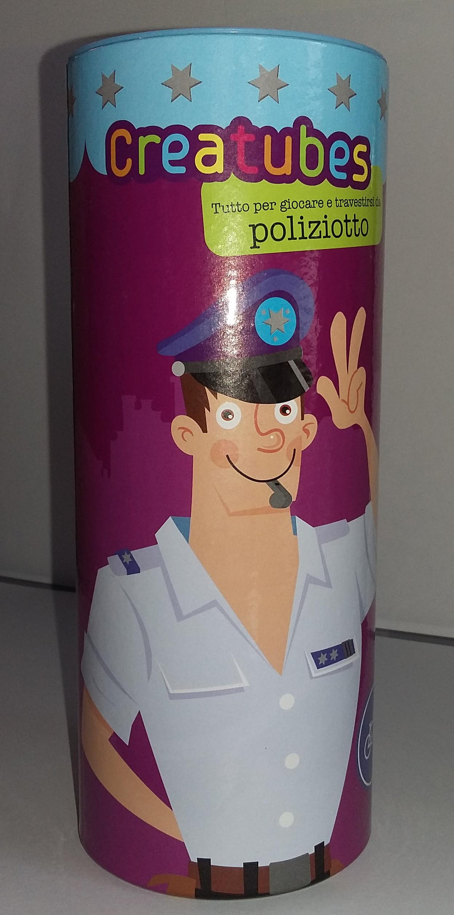 Tutto per giocare e travestirsi da poliziotto. Creatubes. Ediz. illustrata. Con gadget