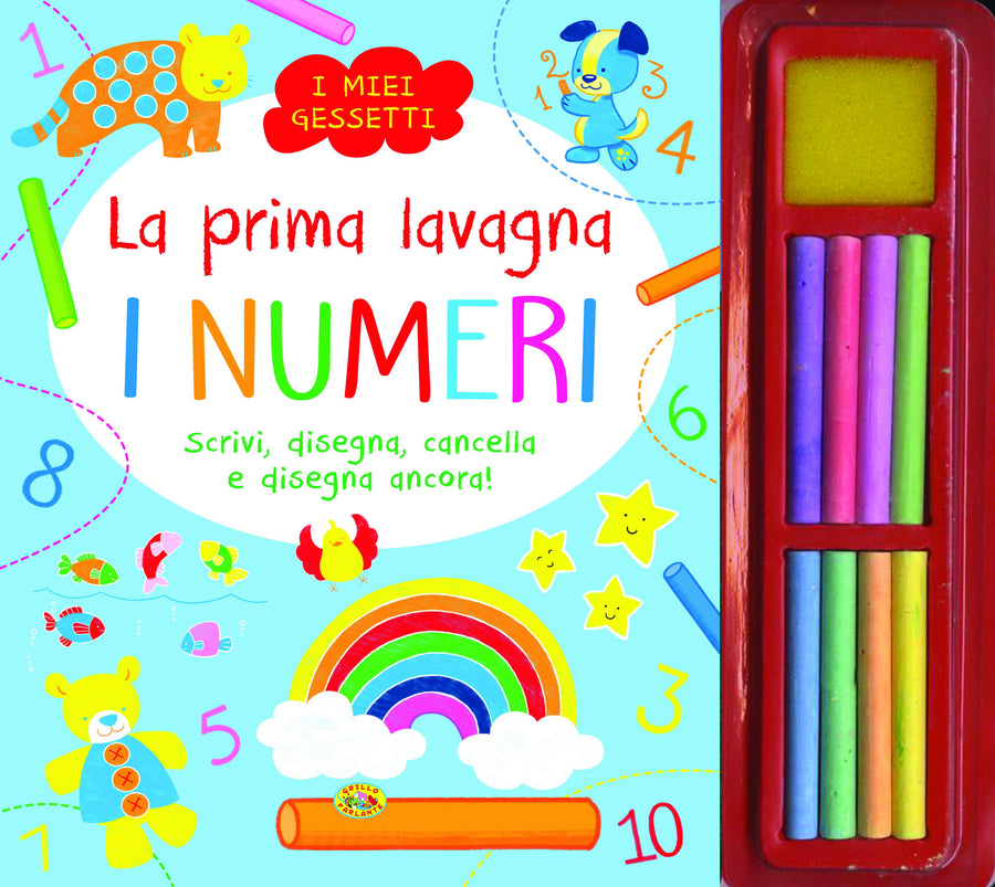 Numeri. La mia lavagna. Ediz. a colori. Con gessetti