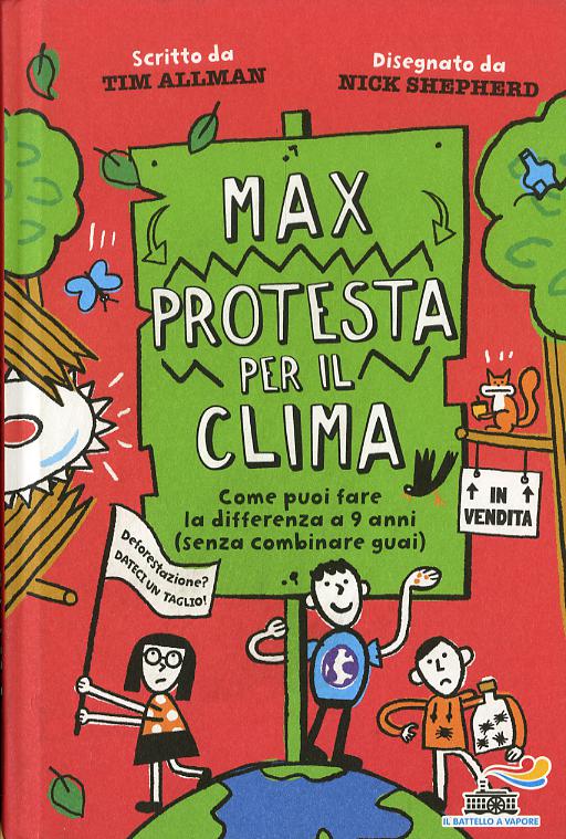Max protesta per il clima