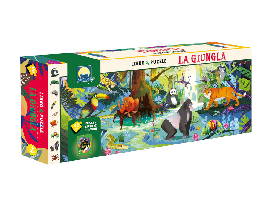 Giungla. Ediz. a colori. Con puzzle