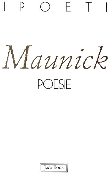 Poesie (Fc). Autoantologia. Testo O