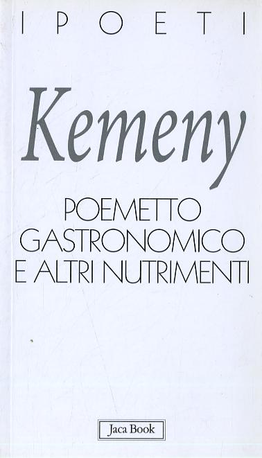 Poemetto Gastronomico (Fc) E Altri