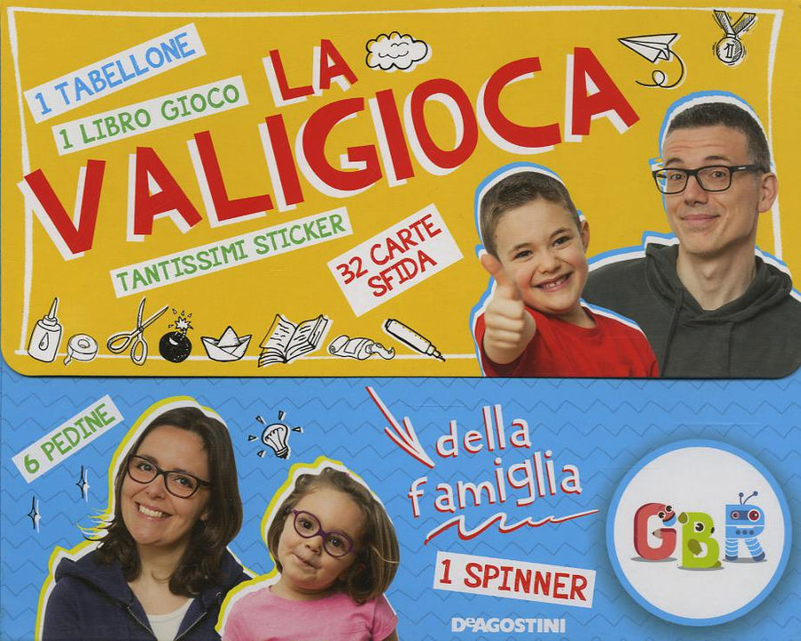 Valigioca della famiglia GBR. Ediz. a colori. Con gadget. Con 32 Carte