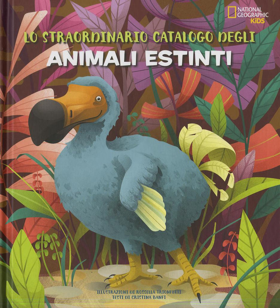 Straordinario catalogo degli animali estinti