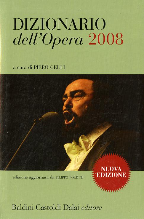 Dizionario dell opera 2008