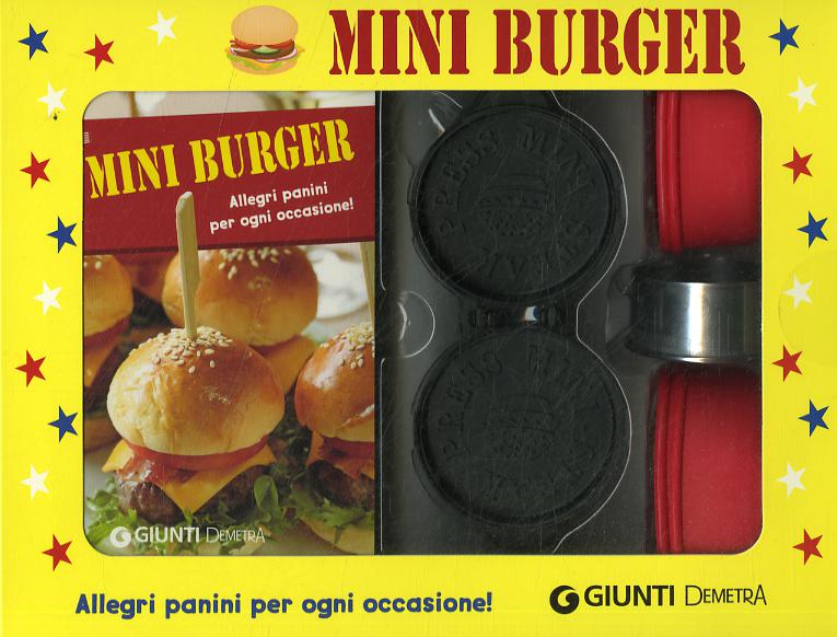 Mini burger. Allegri panini per ogni occasione! Con gadget