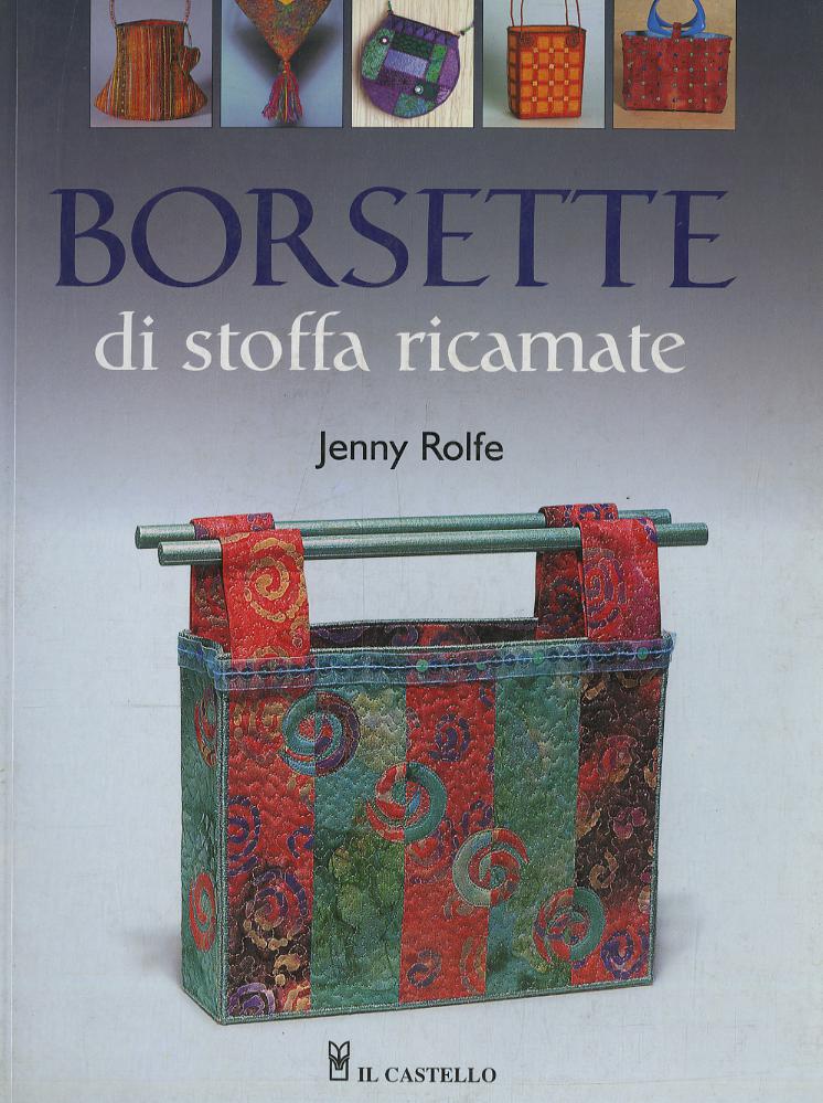 Borsette di stoffa ricamate