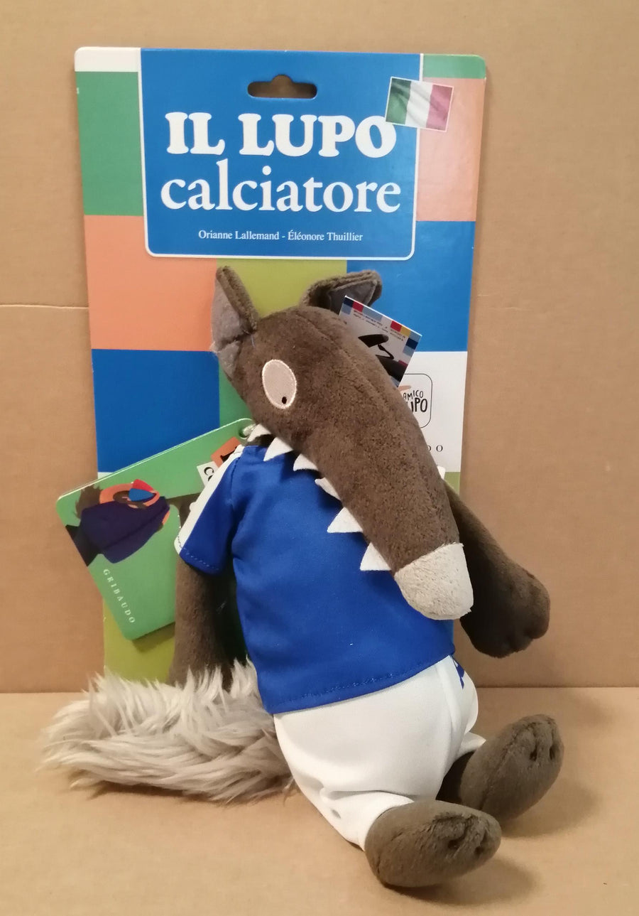 Lupo calciatore. Amico lupo. Ediz. a colori. Con peluche