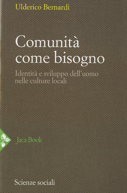 Comunita' Come Bisogno.(Fc)