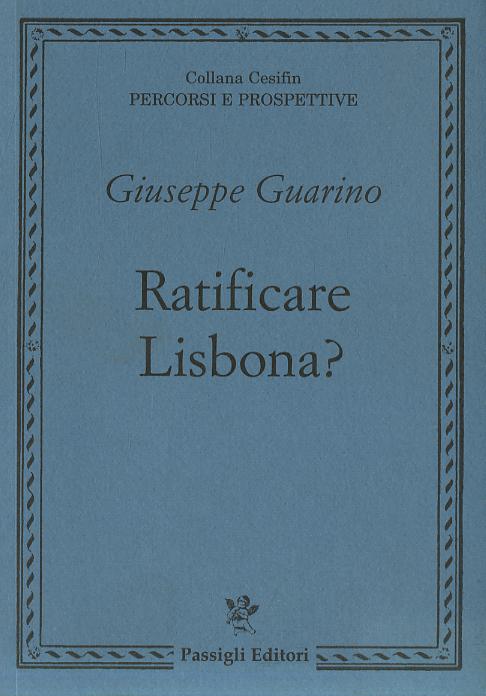 Ratificare Lisbona?