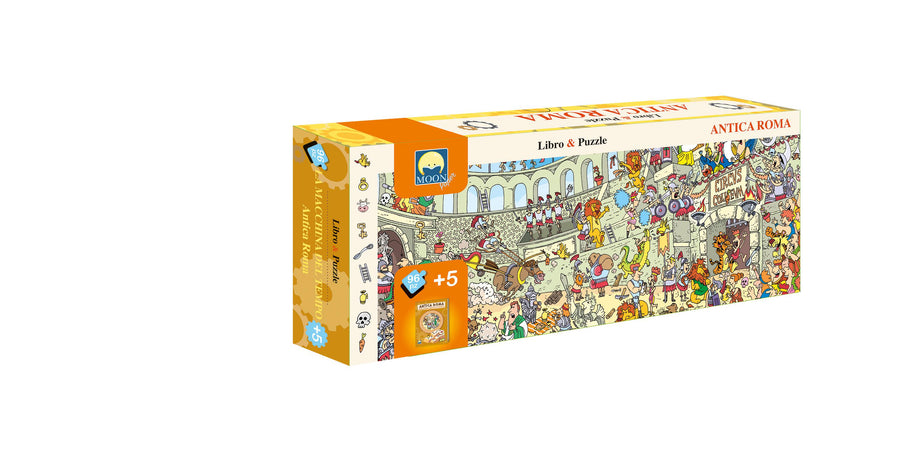 Antica Roma. Cerca e trova dentro la storia! Ediz. a colori. Con Puzzle