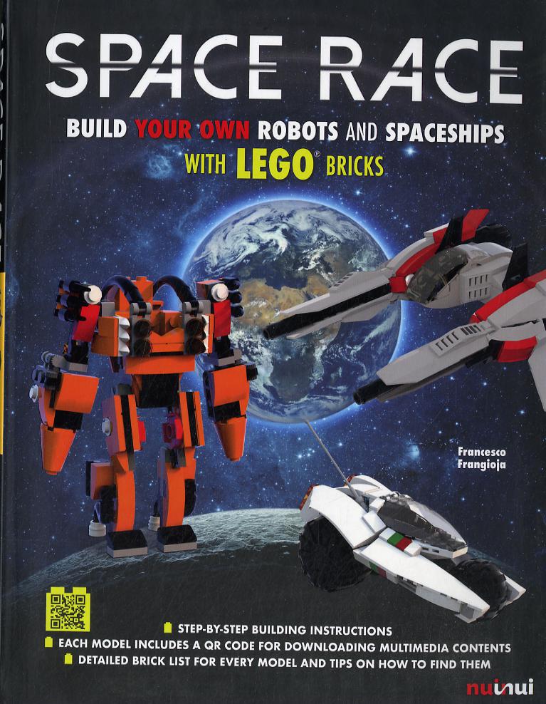 Space race. Build your own robots and spaceships with Lego bricks
