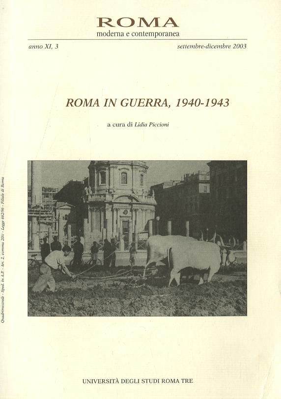 Roma in guerra 1940-1943
