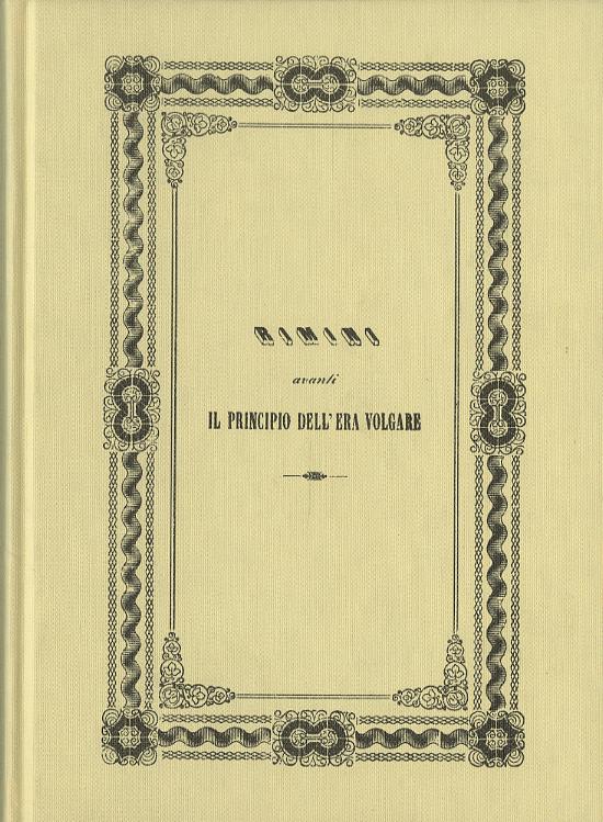 Rimini avanti il principio dell'era