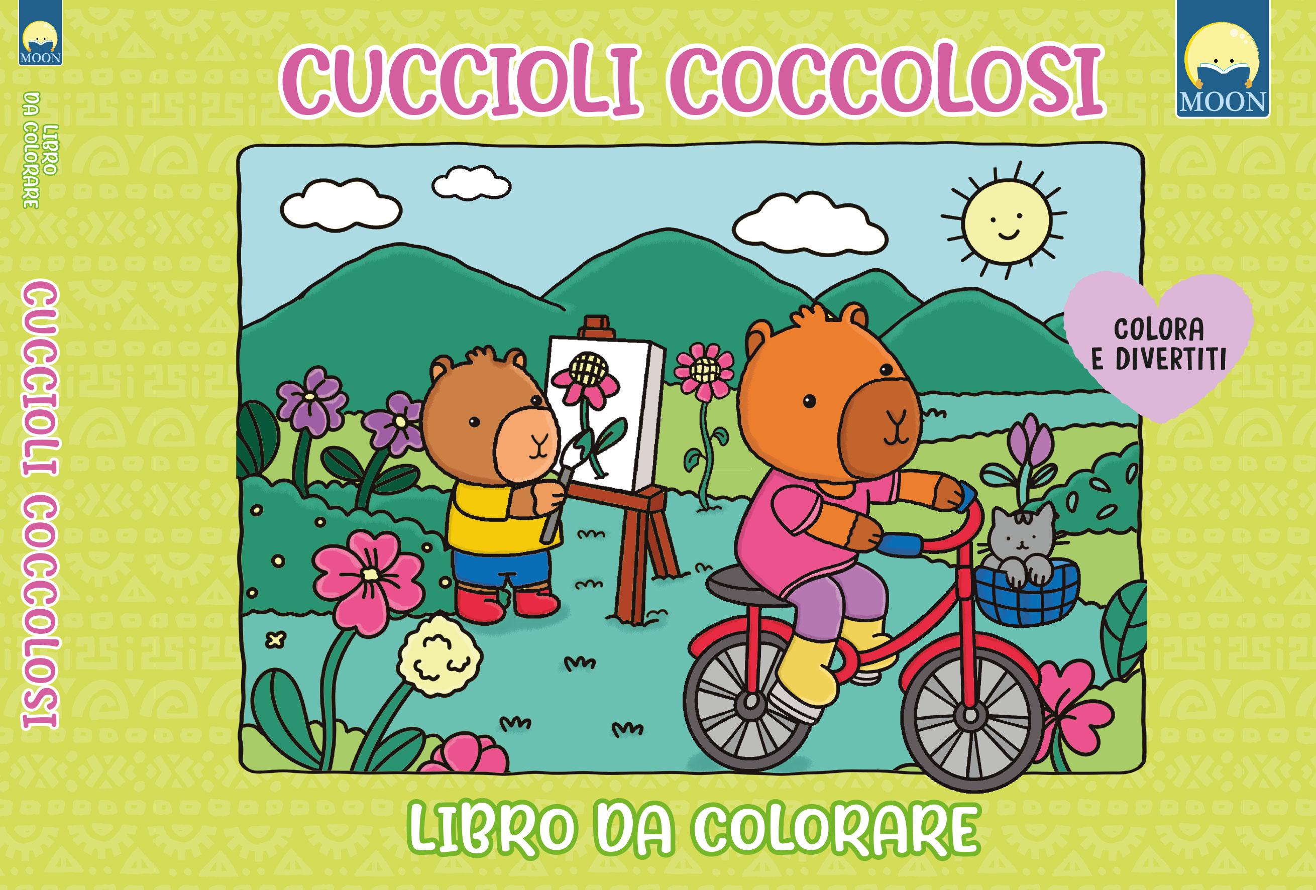 Cuccioli cucciolosi. Libro da colorare. Ediz. illustrata