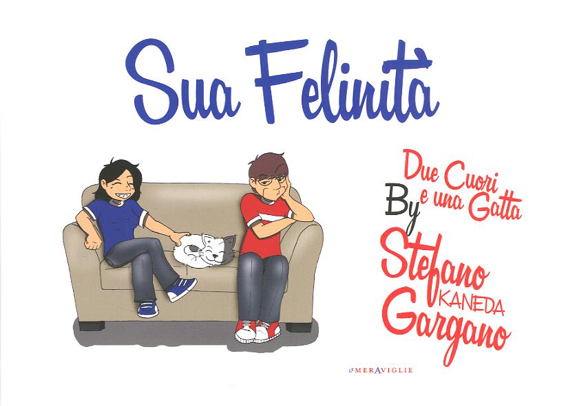 Sua felinita . Due cuori e una gatta