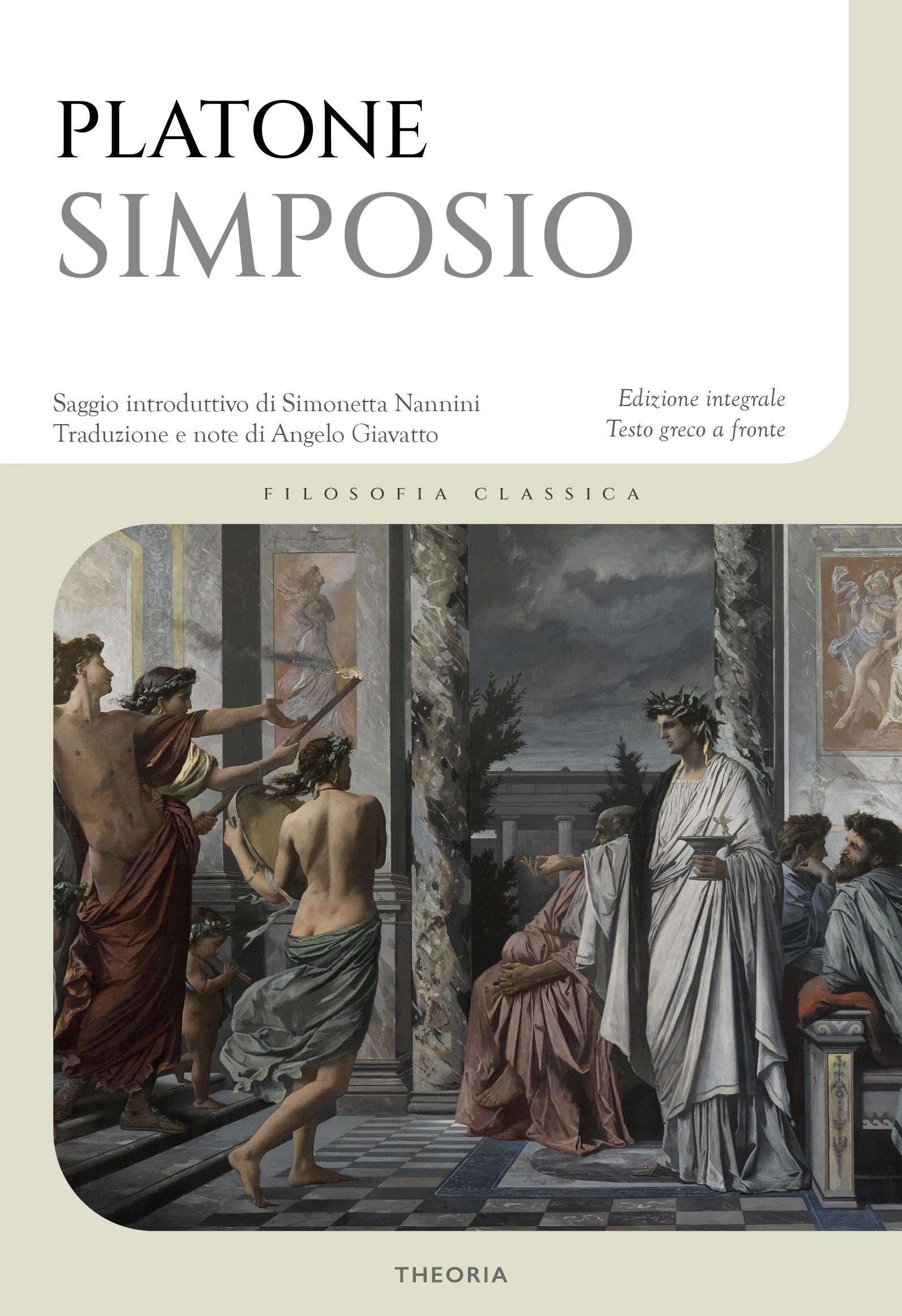 Simposio. Testo greco a fronte