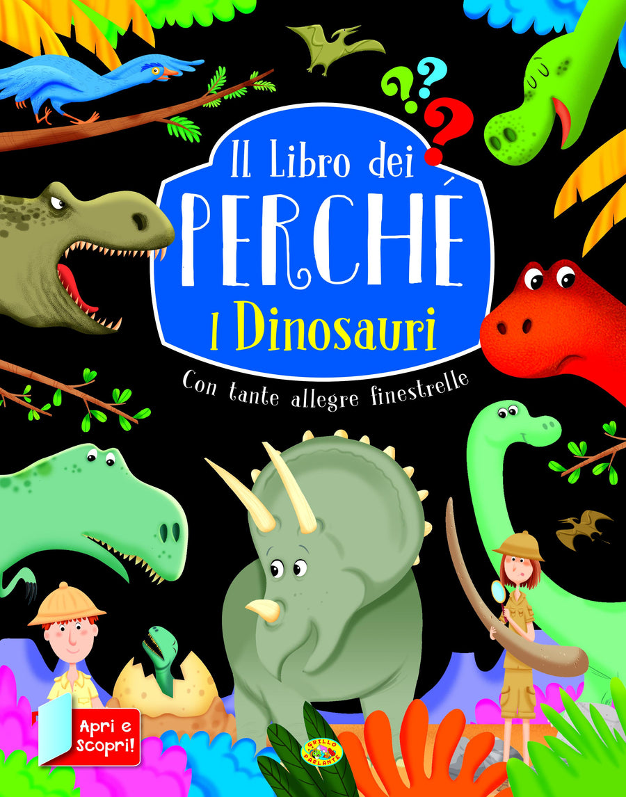 Dinosauri. Il libro dei perche . Ediz. a colori