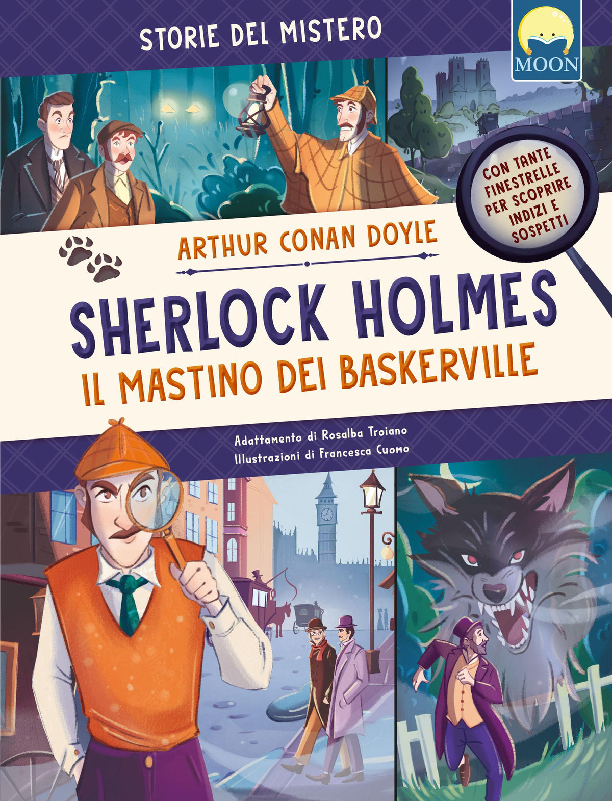 Sherlock Holmes. Il mastino dei Baskerville. Ediz. a colori