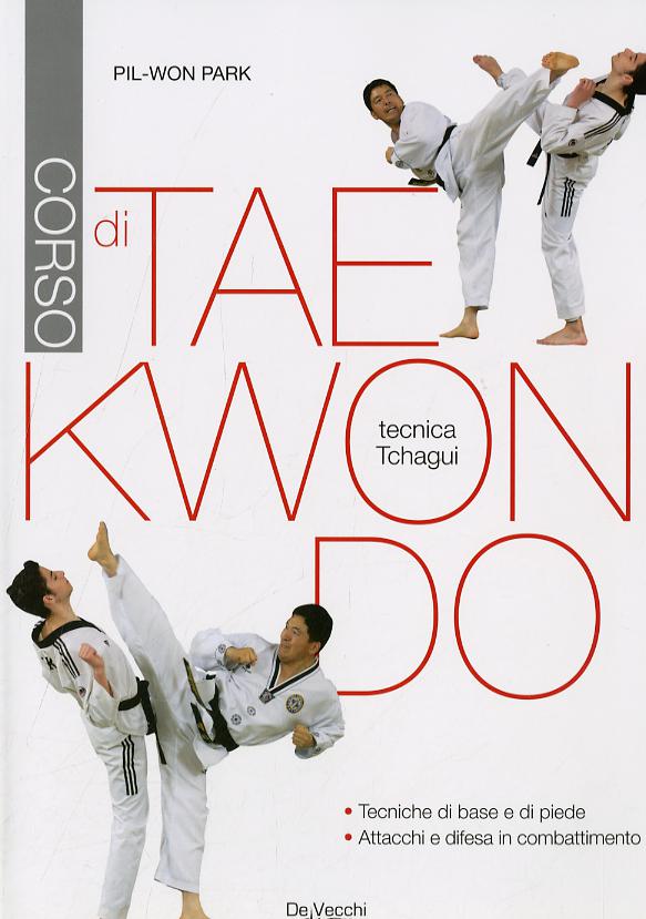 Corso di tae kwon do. Tecnica tchagui