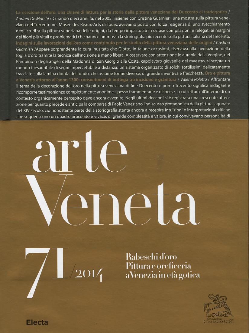 Arte veneta. Rivista di storia dell arte (2014). Ediz. illustrata