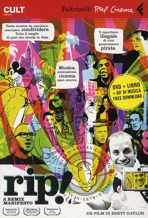 Rip! A remix manifesto. DVD. Con libro