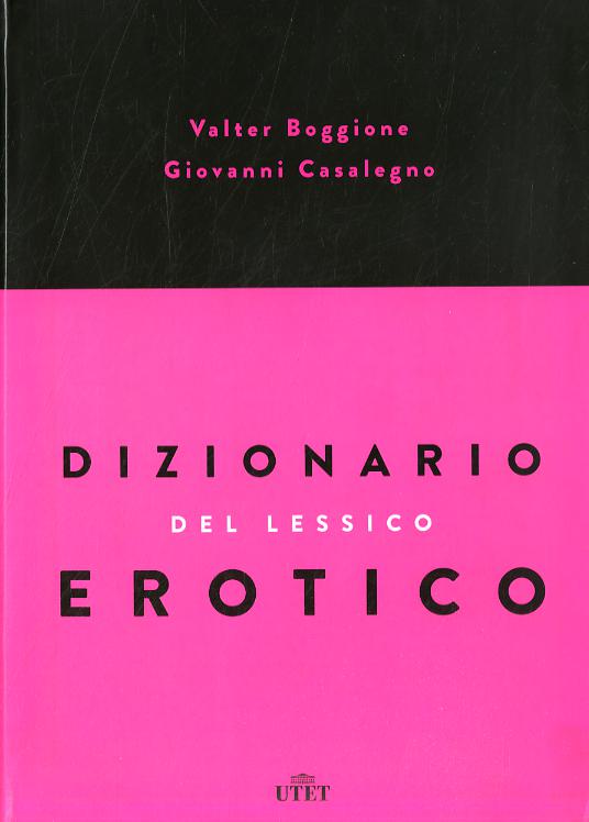 Dizionario del lessico erotico
