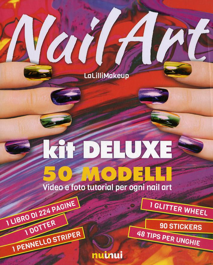 Nail art. Kit deluxe. Con espansione online. Con gadget